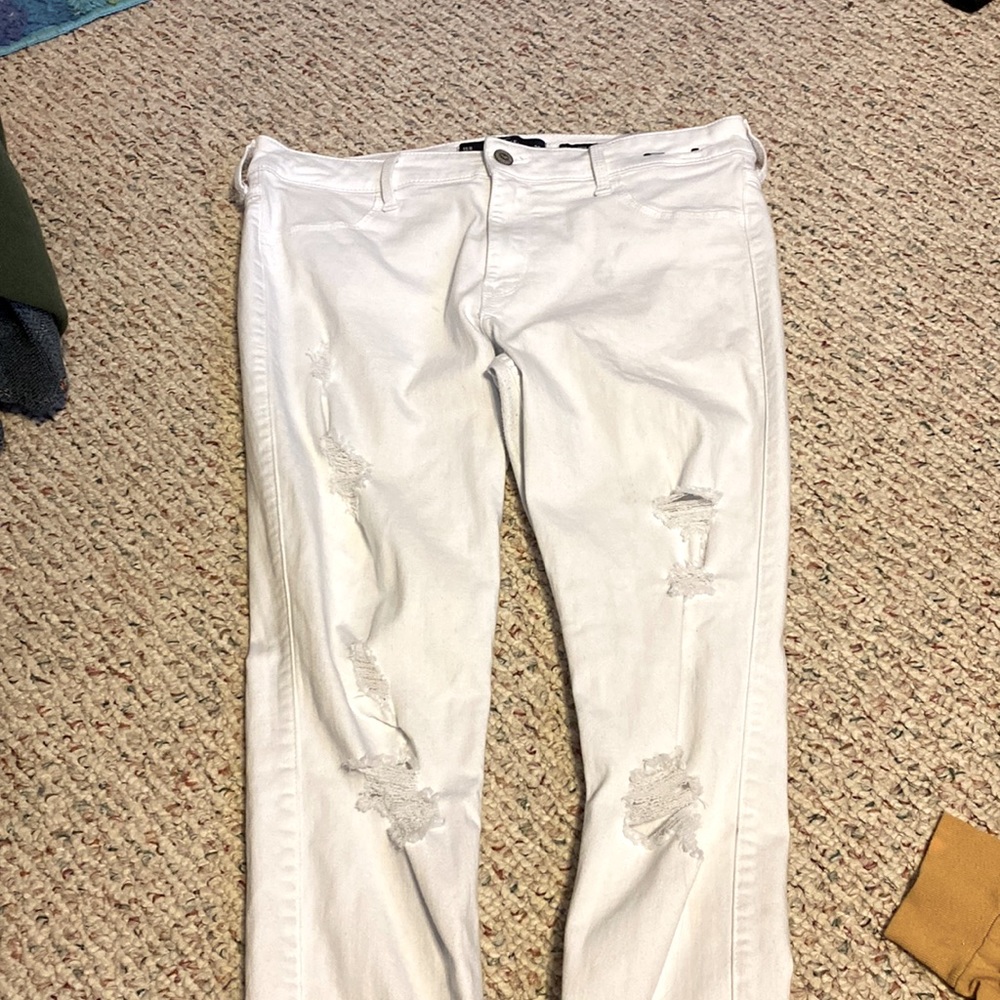 Hollister High arise Jean Crop Jean Legging